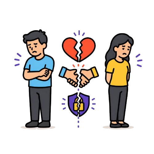 Quebra de confiança e traição:
